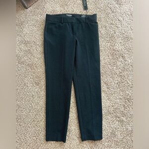 NWT New! $80 Express Editor Women’s Dress Pants Ankle Length 4R Black